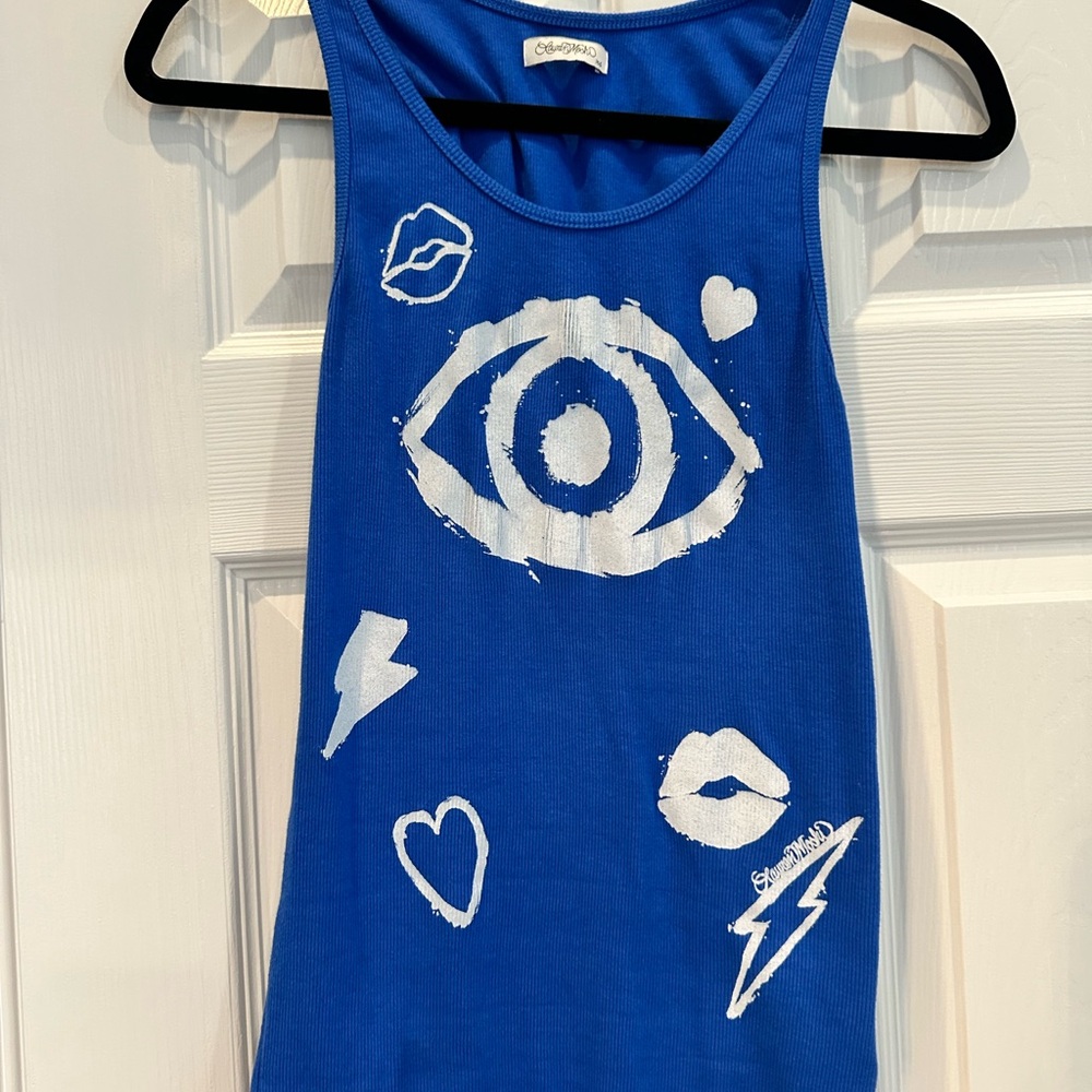 Lauren Moshi Royal Blue Tank Top
